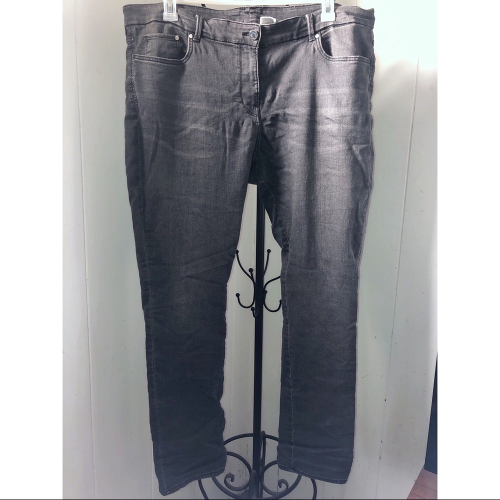 Faded black boyfriend jeans